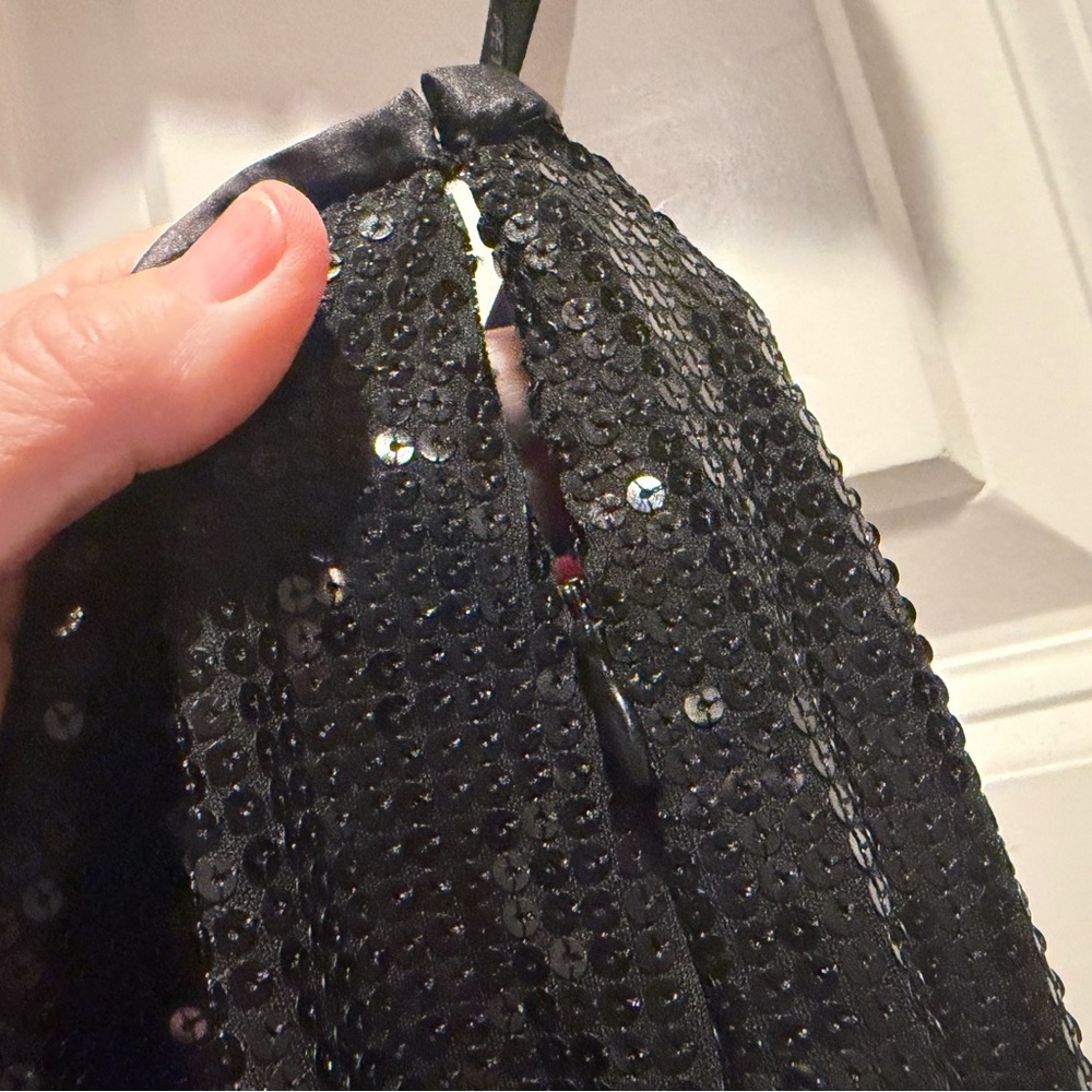 Chetta B Midnight Sequin pant size 6 - Picture 7 of 7